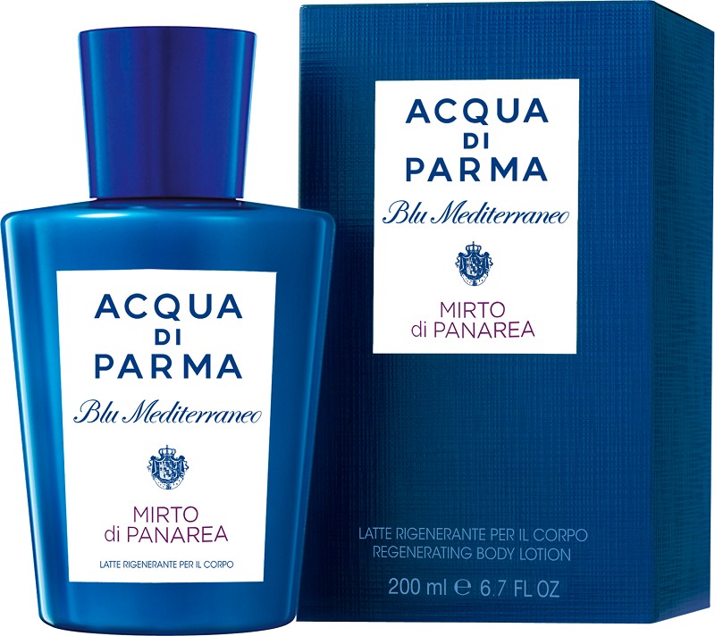 Acqua di Parma Blu Mediterraneo Mirto di Panarea Latte Rigenerante per il  Corpo 200 ML