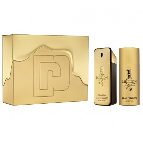 Paco Rabanne One Million EDT 100 ML + Deodorante Spray 150 ML